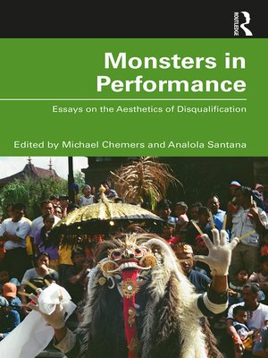 cover image of Monsters in Performance